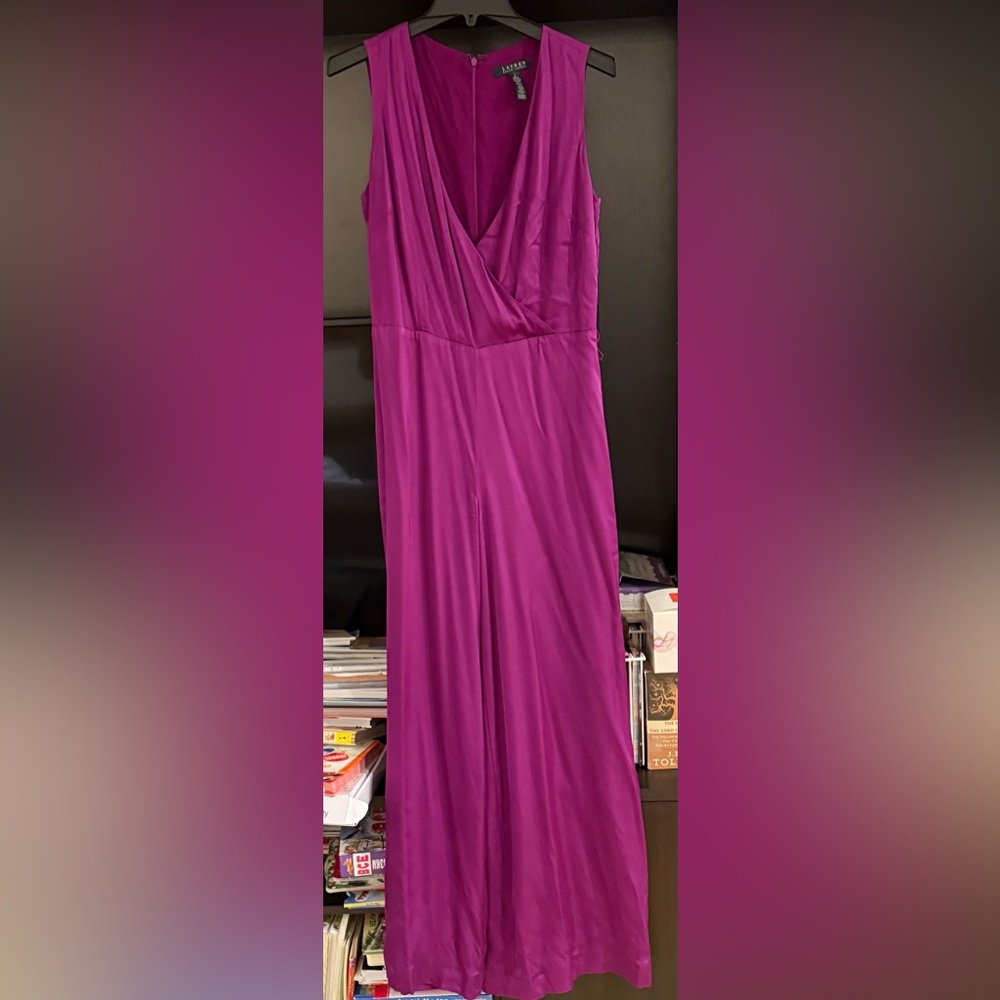 Ralph Lauren Deep Purple Maxi Dress